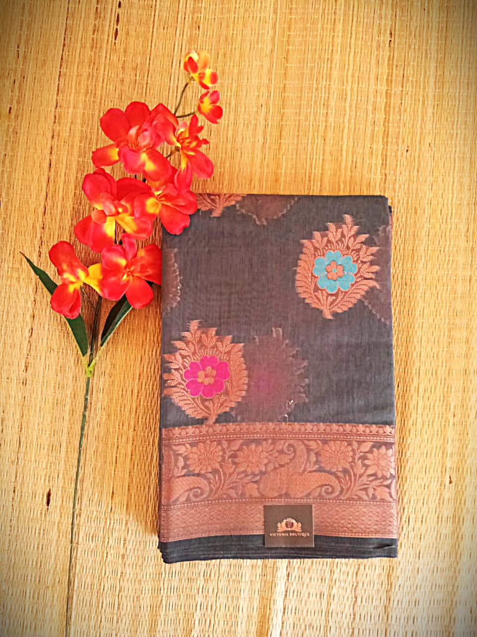 Tissue Silk Cotton Saree